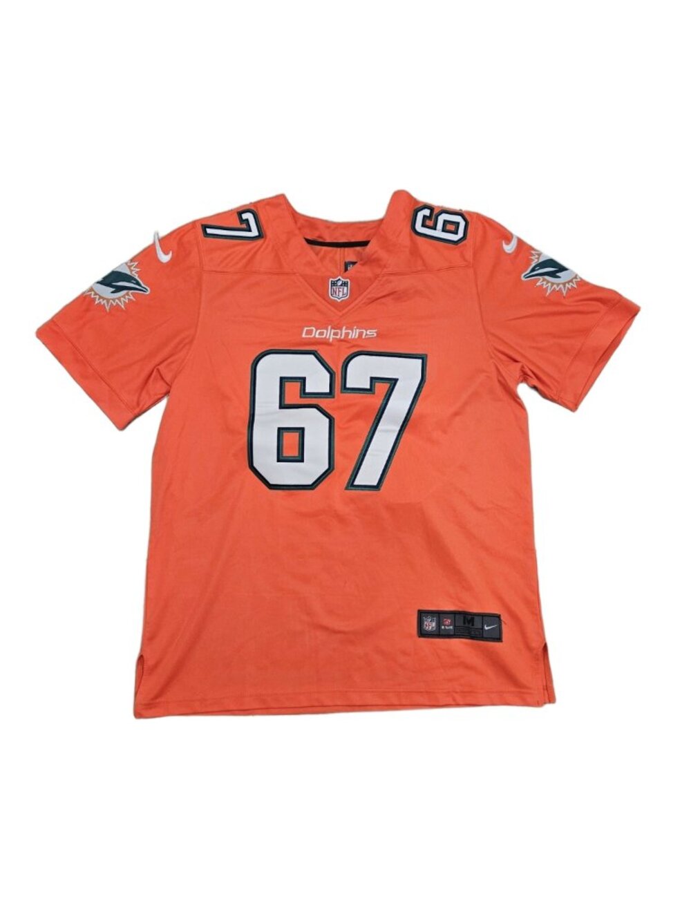 Miami Dolphins Laremy Tunsil #67 Nike Jersey Men's Medium